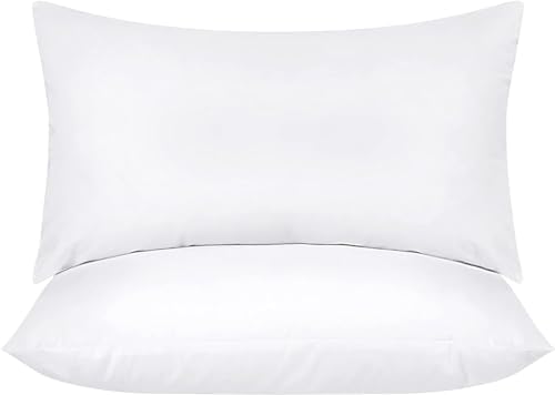 Utopia Bedding 12x20 White Decorative BedCouch Pillow Pack of 2