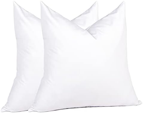 Puredown Euro Pillow 26x26 - 2-Piece Set White