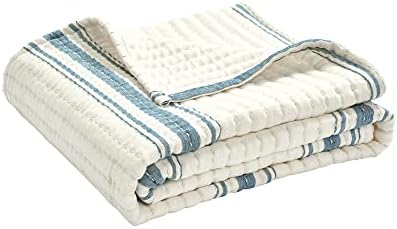 Cozy Farmhouse Stripe Blanket