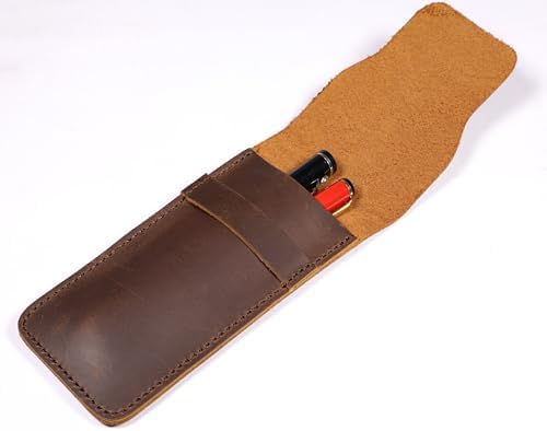 DK86 Genuine Leather Pen Case Holder Country Road