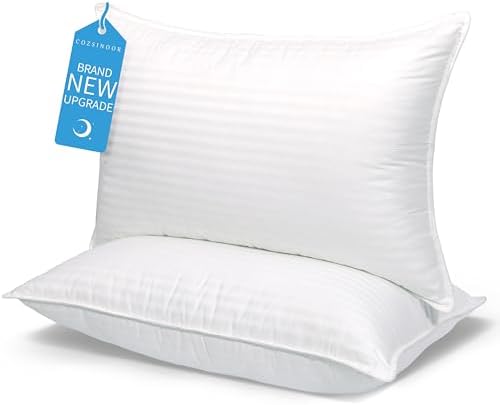 Luxury Microfiber Bed Pillows Set for Rejuvenation