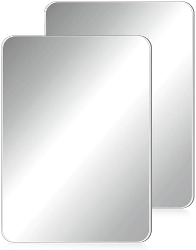 2-in-1 Magnetic Locker Mirror Small compact