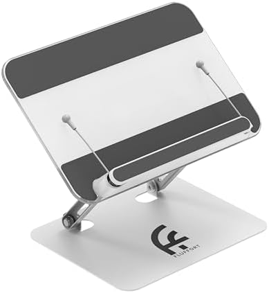 Heavy-Duty Foldable Acrylic Book Stand for Desktop Use