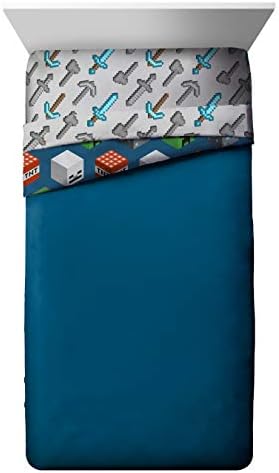 Jay Franco Kids Comforter - Minecraft Twin