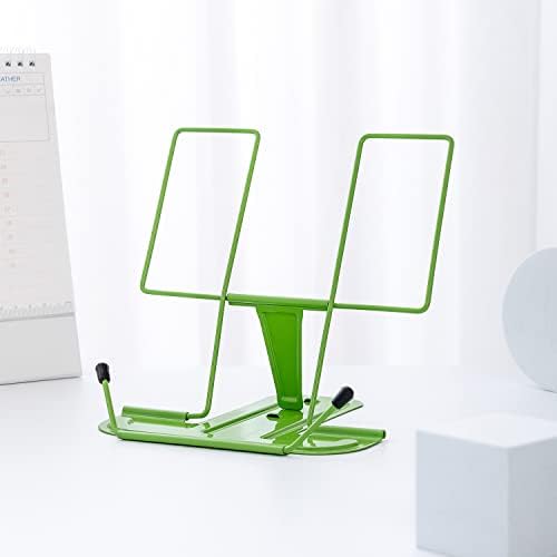 Adjustable Metal Book Stand with 3 Angles for Desk
