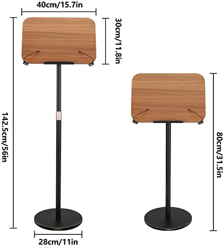 Nisorpa Portable Floor Stand with Elastic Clips