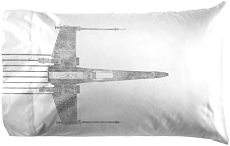 Jay Franco Star Wars Falcon Schematics Queen Size Sheet Set