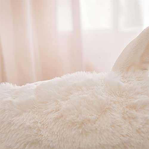 A Nice Night Faux Fur Reading Pillow