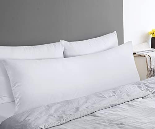 Utopia Bedding Long Body Pillow for Side Sleepers Soft 20x54 Inch