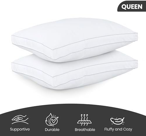 Utopia Bedding Queen G-Sized Cooling Bed Pillows
