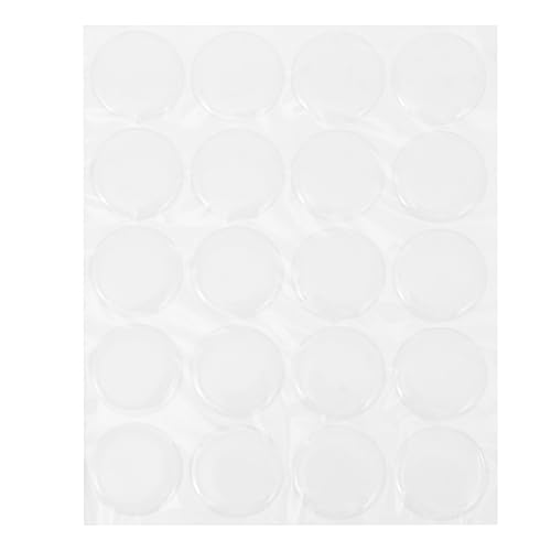 120 Pcs Double Sided Transparent Wall Sticker