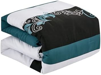 Chezmoi Collection Luxury Leaves Comforter Set