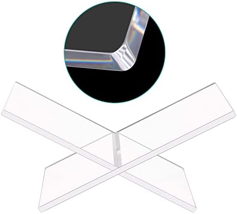 Devey Acrylic Book Holder 2-Piece Clear Set