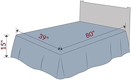 Luxe Twin XL Bed Skirt