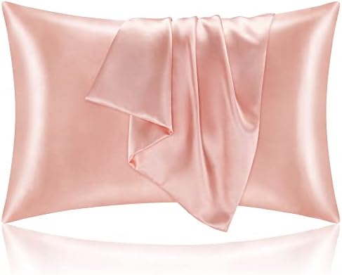 BEDELITE Satin Pillowcase 2 Pack Coral