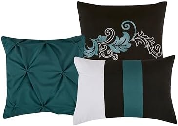 Chezmoi Collection Luxury Leaves Comforter Set