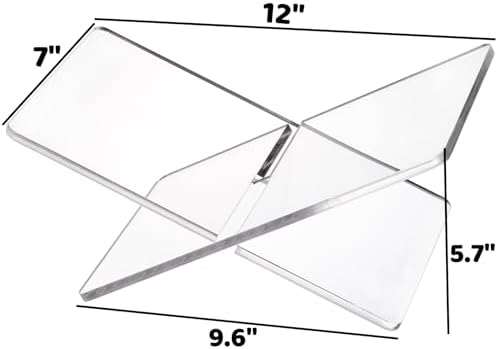 Sturdy Durable Acrylic Book Display Stand for Reading