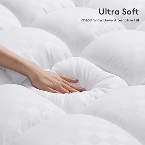 SameBed Queen Mattress Topper with Cooling Protection
