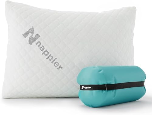 Lightweight Durable Shredded Memory Foam Pillow for Camping Travel