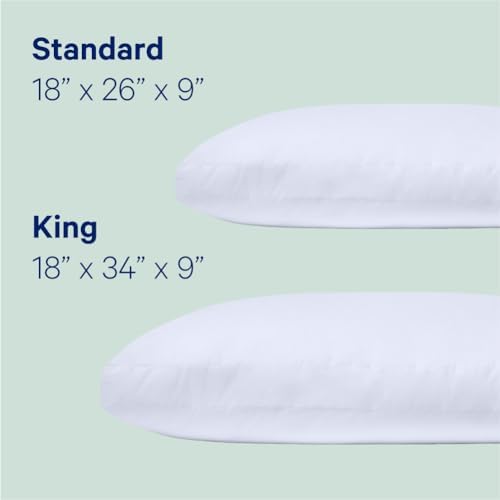 Casper Original Pillow for Sleeping Standard White 2-Pack