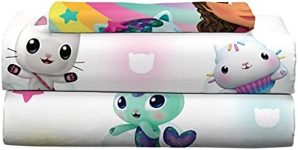 Franco DreamWorks Dollhouse Bedding Set for Kids Twin 3-Piece