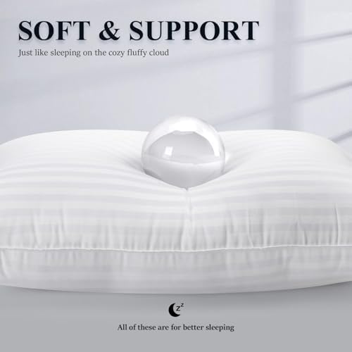 Luxury Microfiber Bed Pillows Set for Rejuvenation