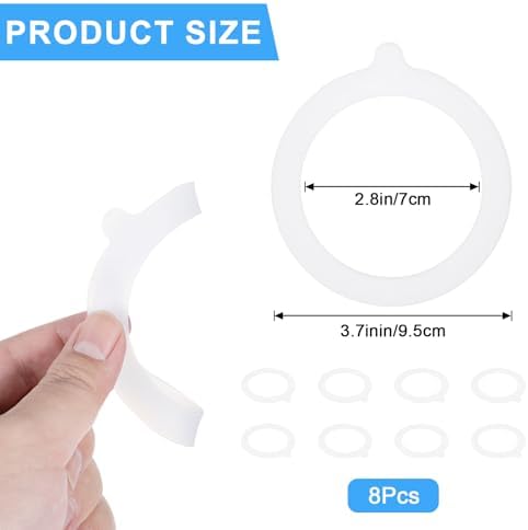 Xinjoduz Airtight Silicone Jar Gaskets