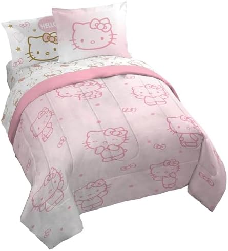 Jay Franco Hello Kitty Queen Comforter Set