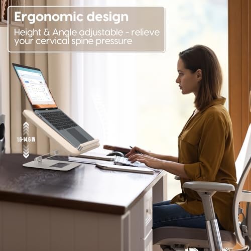 Perfect Amaredom Book Stand for Reading More - White Maple Design