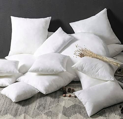 Quba Linen 18x18 Throw Pillow Insert Pack of 2