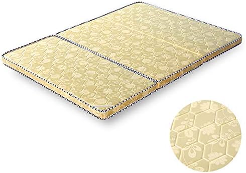 Firm-Felted Coir Mattress Pad for Orthopedic Sleep Gold 100x190cm