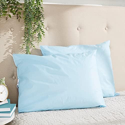 McKesson Medical Pillow 1 Count Blue 20x26 Reusable Stain-Resistant Bed Pillow