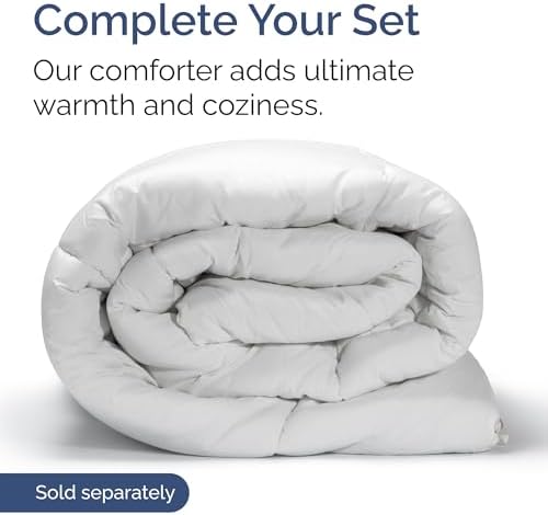 Extra-Deep King Sheet Set - Luxury Cooling Bedding for Large Mattresses