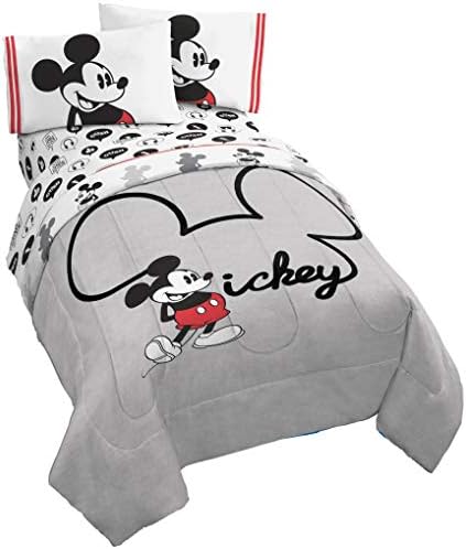 Jay Franco Disney Mickey Mouse Twin Bed Set - Soft Cozy