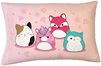 Squishmallows Reversible Pillowcase Cover 20x30