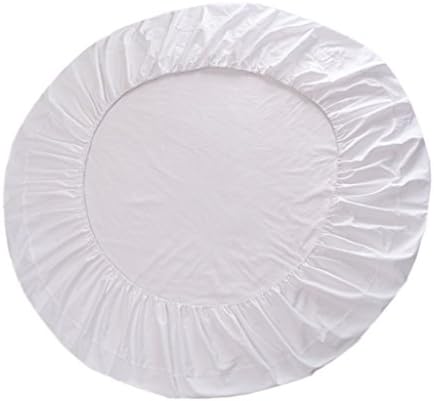 Perfect Round Bed Sheet - Soft Breathable Hypoallergenic for 200cm Dia
