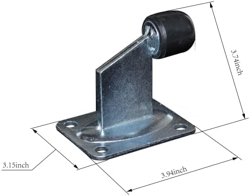 Heavy Duty Door Stop with Base Plate DORTIMATE MX04A