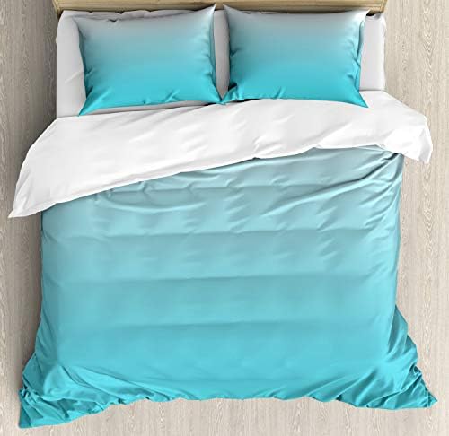 Deep Seaix Duvet Cover ocean inspired premium microfiber 3 piece set