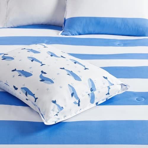 Exclusive - Fun Adorable Dolphin Reversible Bedding for Kids