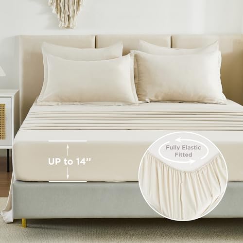 King Bed in a Bag Beige - Fluffy and Soft Set