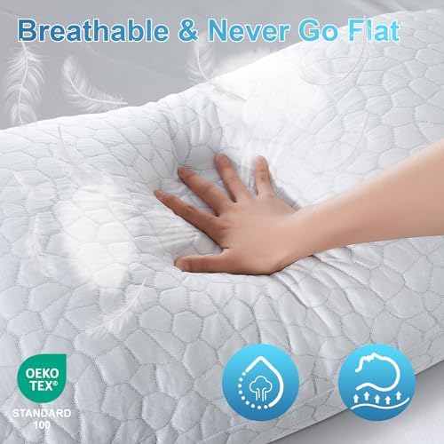 Cooling Ergonomic Memory Foam Pillow