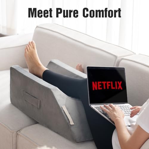 LightEase Memory Foam Leg Elevation Pillow