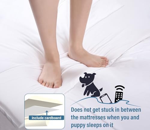 Vekkia Bed Bridge Twin to King Bed Sleep Comfort Easy Setup