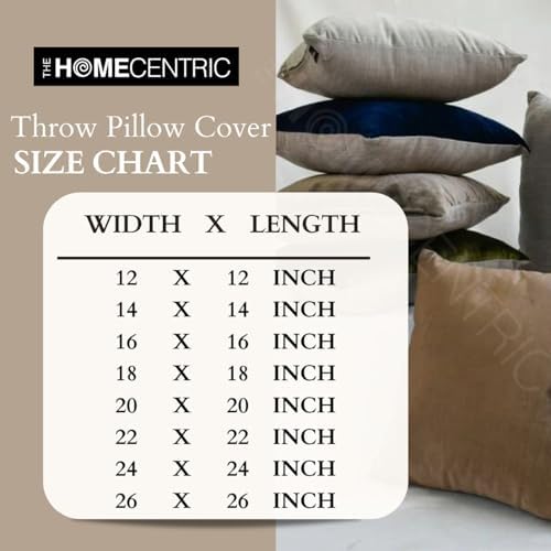 HomeCentricJak 26x26 Gold Euro Sham Cover