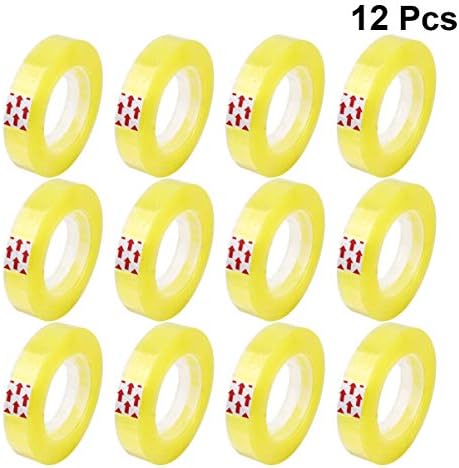 NUOBESTY Secure Clear Tape Sealed 12pcs