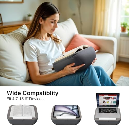 Elitehood Hands-Free Book Stand with Pillow Pad