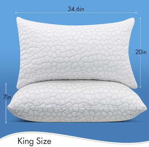 Cooling Memory Foam Pillow for All Sleepers