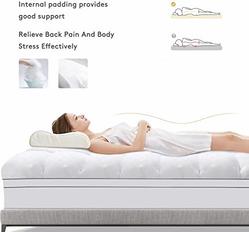 SameBed Queen Mattress Topper with Cooling Protection
