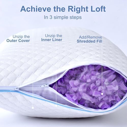 Cooling Memory Foam Pillows for Sleepers