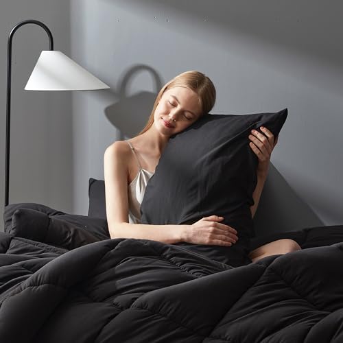 Premium Queen Comforter Set for Sleep Comfort